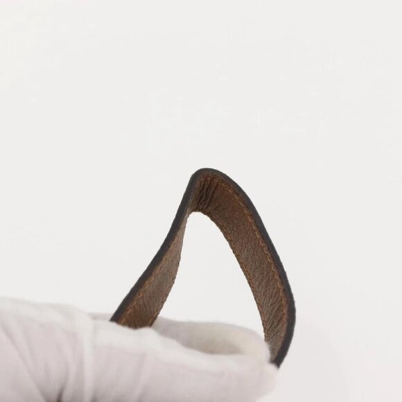 GUCCI GG Supreme Web Sherry Line Bag PVC Beige Brown - Picture 9 of 14